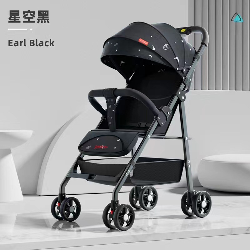 El cochecito de bebé puede sentarse y acostarse, portátil plegable, cochecito de paraguas para bebé, cochecito de cuatro ruedas, cochecito para niños