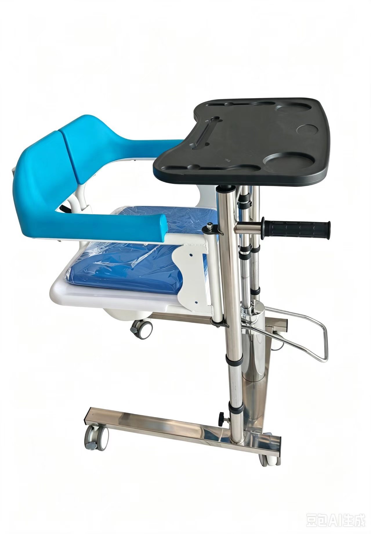 Máquina de desplazamiento multifuncional asistente de elevación hidráulica doméstica de enfermería para personas con discapacidad hemiplégica silla de baño
