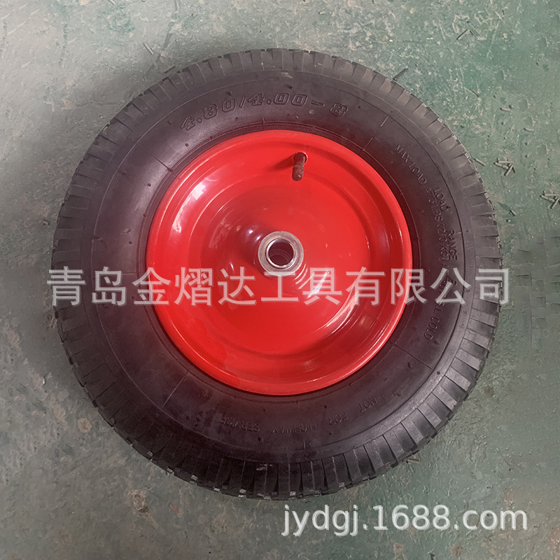 厂家生产高品质手推车轮胎及各种型号的工具车轮子劳动车