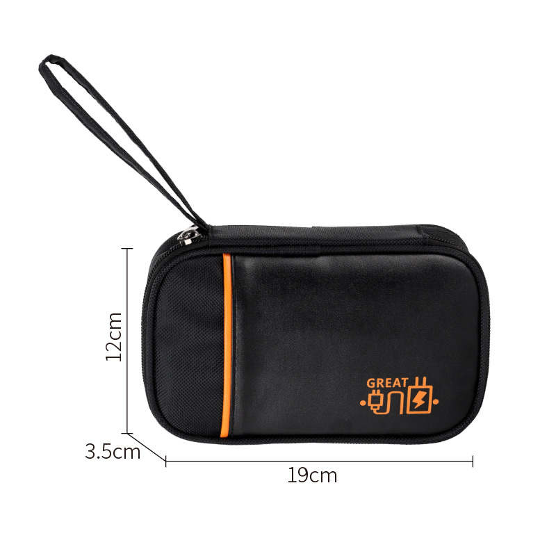 Bolsa organizadora digital 3C de gran capacidad para móvil power bank y cables ideal para viaje y cross border image 24