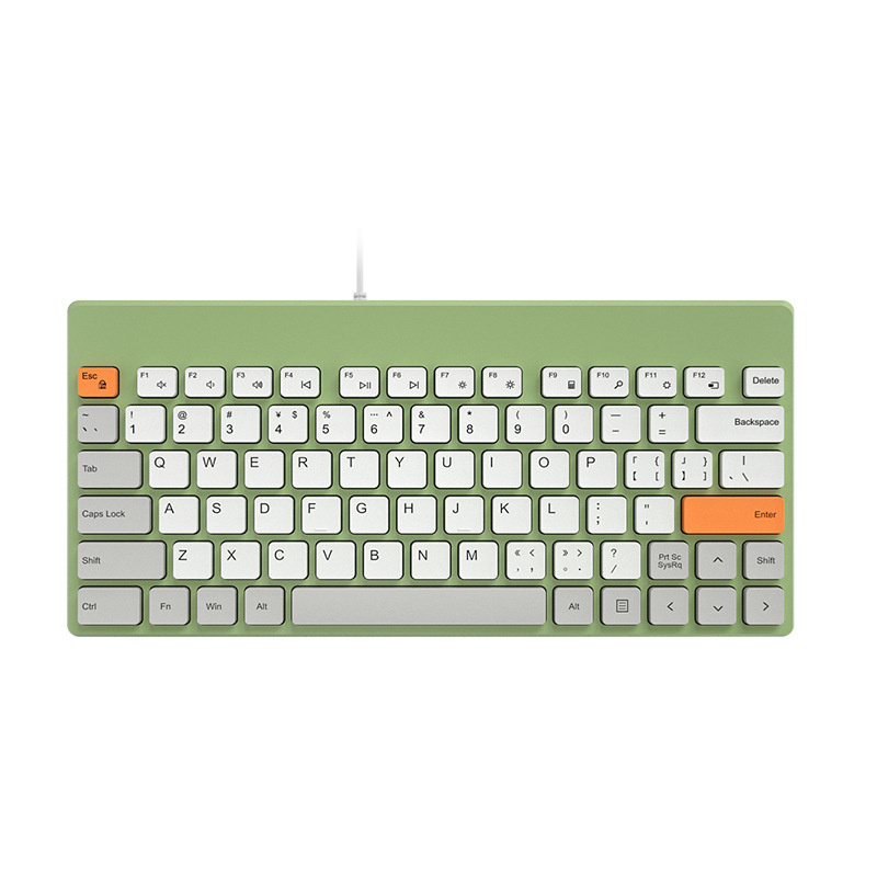 BOW航世ノートパソコン用有線キーボードとマウス、小型で可愛い、女の子向け、USB接続、越境専用、静音設計|undefined