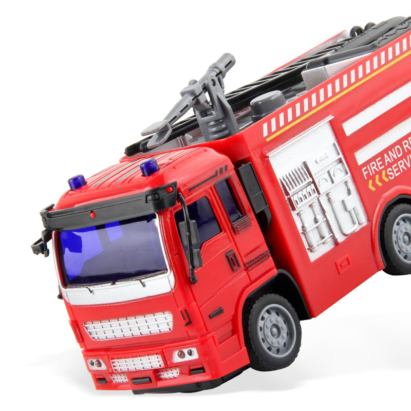 Coche eléctrico de control remoto para niños coche de ingeniería coche de limpieza coche camión de bomberos coche modelo niño juguete al por mayor