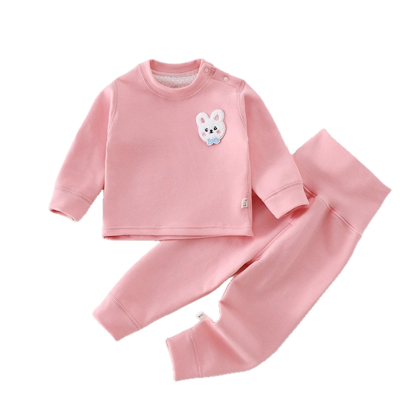 Primavera y otoño, ropa interior para bebés, niños y niñas, chaqueta de cintura alta, pantalones de otoño.