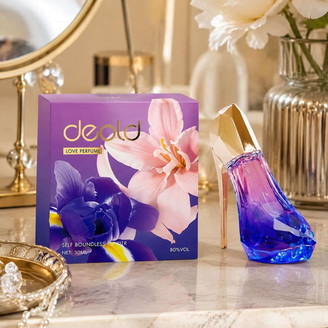 Ruby High Heels Nuovo profumo floreale e fruttato da donna, fragranza di nicchia universale, profumo creativo al tè Darjeeling, deodorante spray_voghion.com