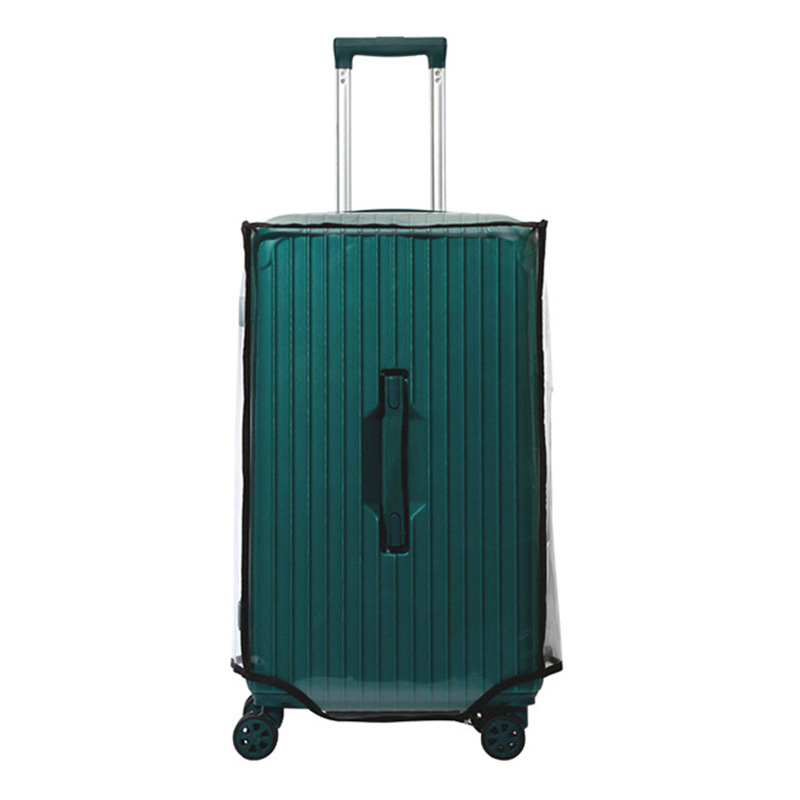 Sanqi sub-Equipaje cubierta protectora caja de grasa cuadrada cubierta de equipaje resistente al desgaste impermeable cubierta de polvo transparente 26/32 pulgadas