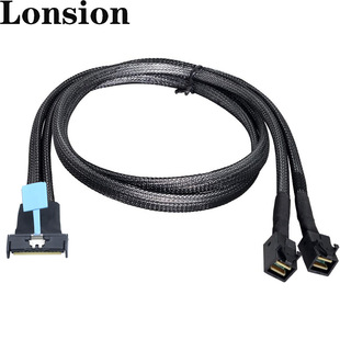 PCIE Gen5 MCIO 8X 8i�D2��MINI SAS HD SFF-8643�������D�Ӿ�