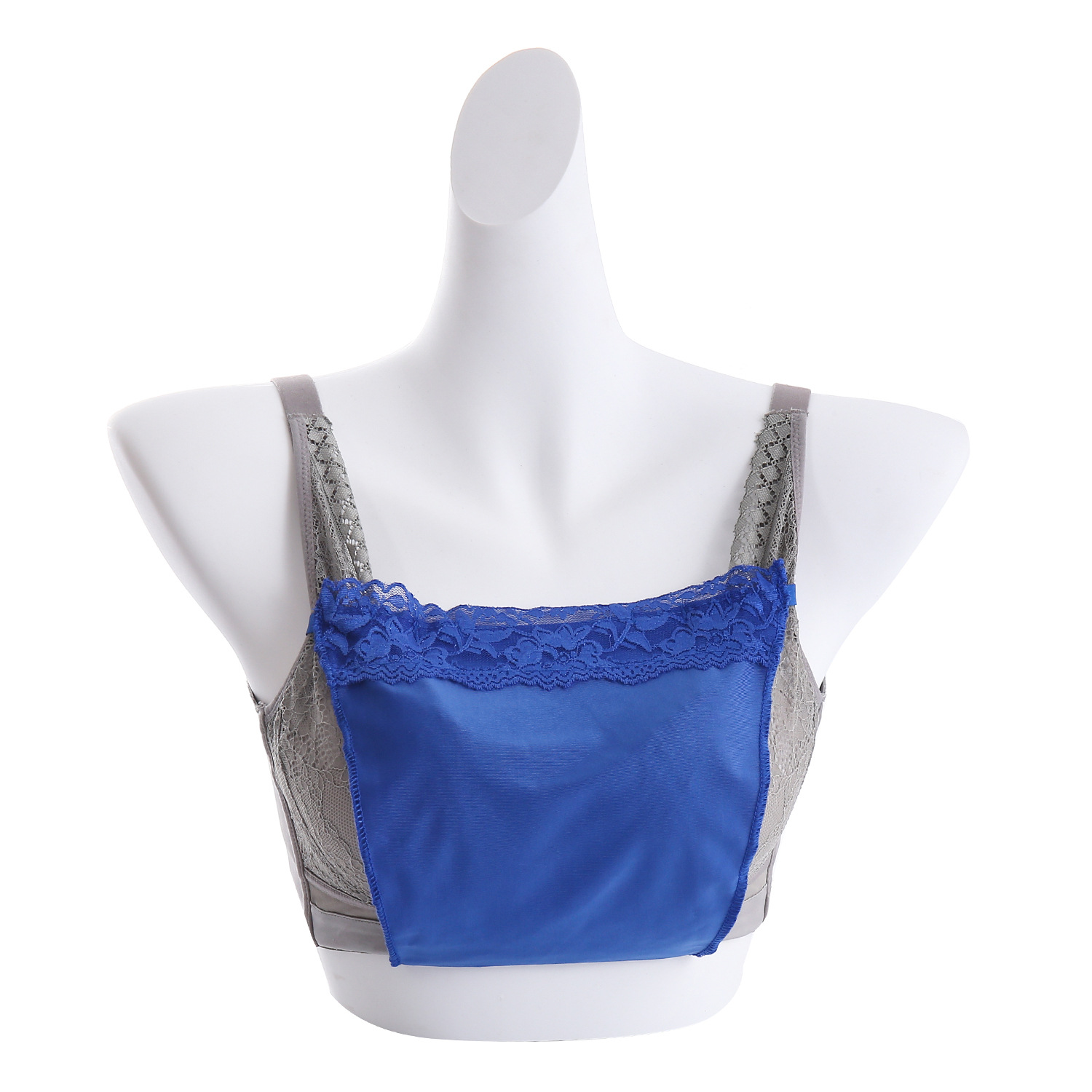 Una pieza anti-exposición tubo cubierta superior tela ropa interior base cubierta de pecho envuelto cubierta tela cuello V artefacto encaje pecho pegatinas
