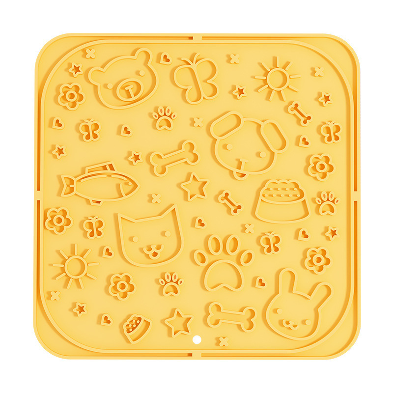 스퀘어 릭 패드 [노란색]]