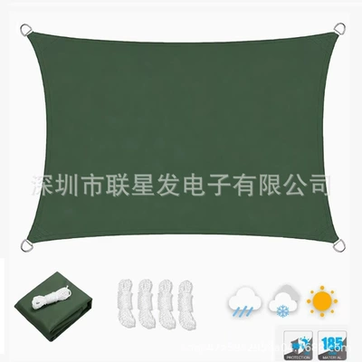 small courtyards and balconies, courtyard – Avtomobil yan çətirləri - dark-green-2x2m