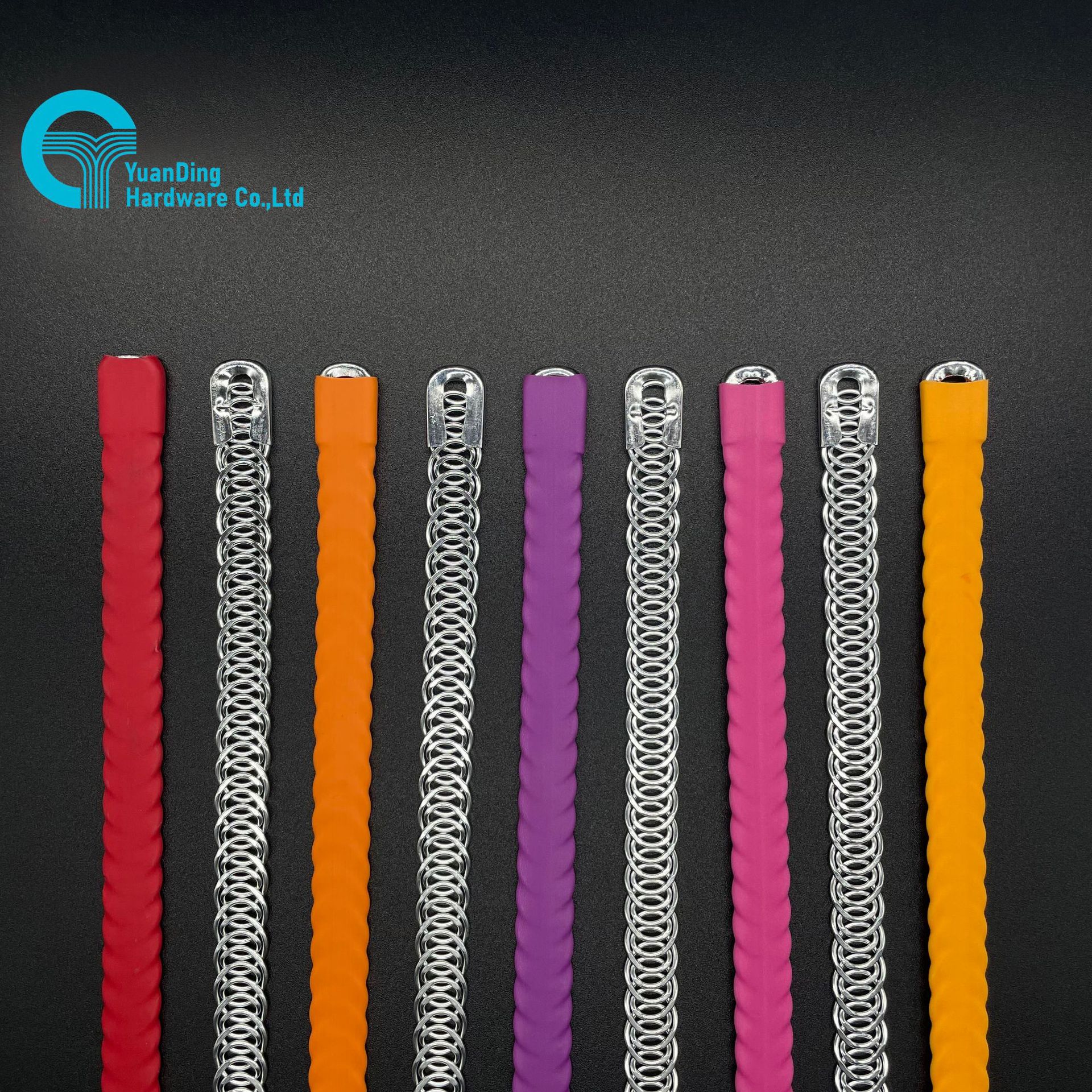 包胶彩色鱼鳞骨包塑防生锈弹簧条内衣支撑条外置护膝塑身衣配件