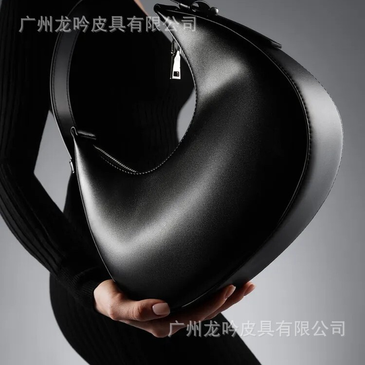Cross-Border 2026 High-End New Women's Bag, Trendy Underarm Crescent Bag, Large Capacity, Unique Handbag for Women Cross-Border 2026 High-End New Women's Bag, Trendy Underarm Crescent Bag, Large Capacity, Unique Handbag for Women
