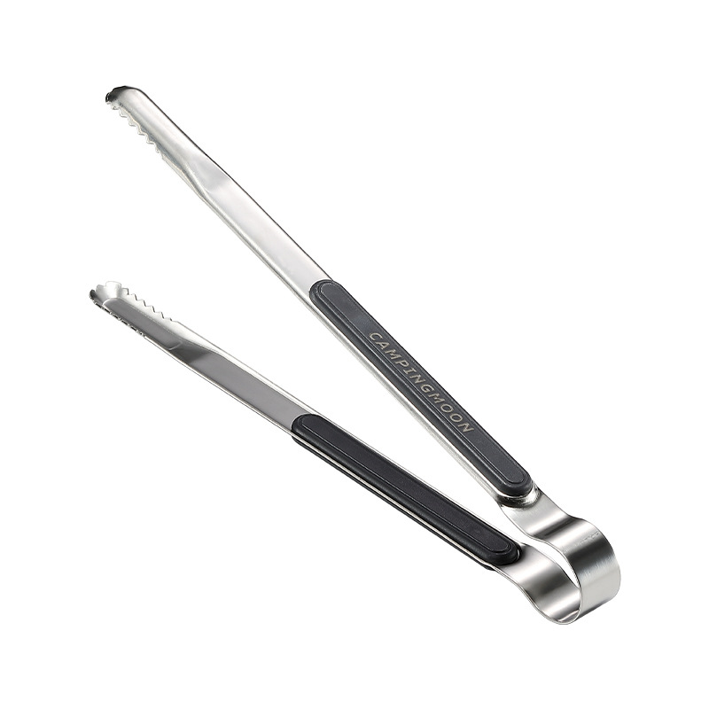 Komen SJ10 Thickened304 Stainless Steel Barbecue Clips Anti-scalding Korean Food Bread Barbecue Barbecue Clips