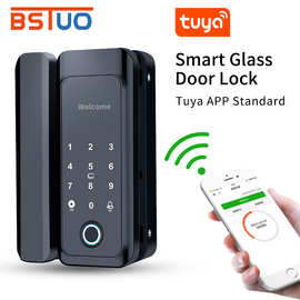 涂鸦智能管理解锁门禁机玻璃门禁机小程序指纹密码刷卡一体机