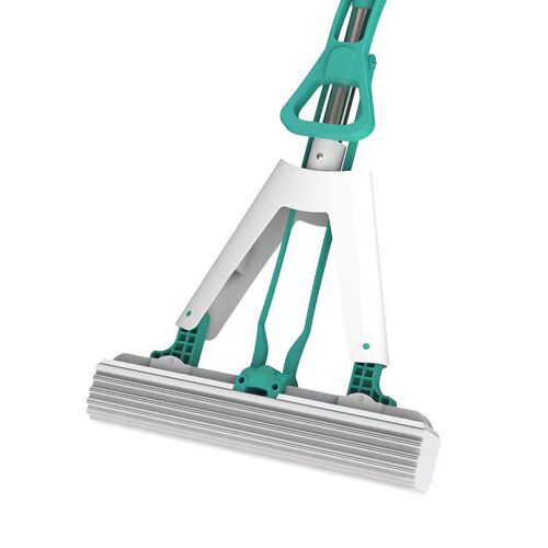 Factory Self-Selling Sponge Mop Rubber Scrub Mop Household Lazy Person Wash-Free Mop Folding Water Absorbent Mop Wholesale