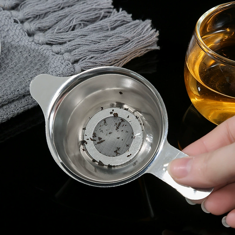 Tea set with accessories stainless steel, glass cigarette holder, tea cup