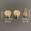 Xiangjie Daquan manufacturer wholesale creative retro incense inserted brass gourd incense incense