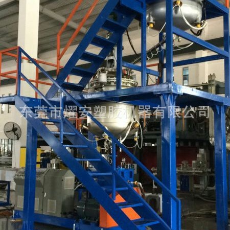 燿安供应 EVA热熔胶条挤出生产线 专注挤出机器40年