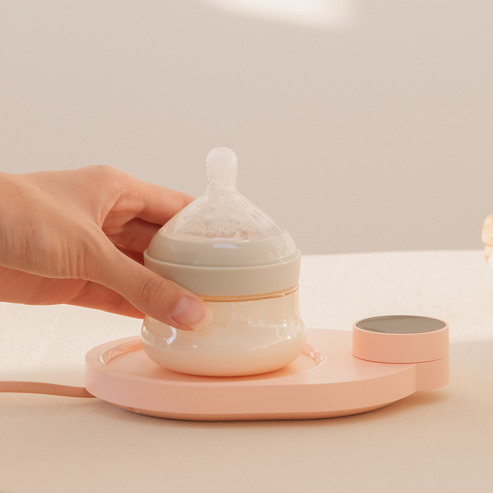 定制乐乐多智能恒温极简暖杯垫 咖啡牛奶办公家用55°加热暖杯垫