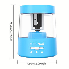 Amazon Temu electric pencil sharpener cross-border portable pencil sharpener for students' stationery