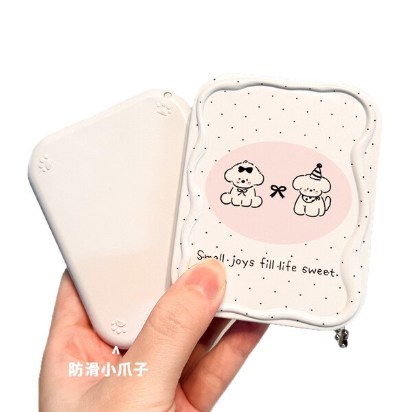 Handheld folding mirror for students