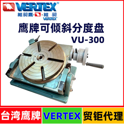 Taiwan Eagle universal Tilt Index plate VU-300 Turn around Tilt workbench 300MM Angle indexing plate