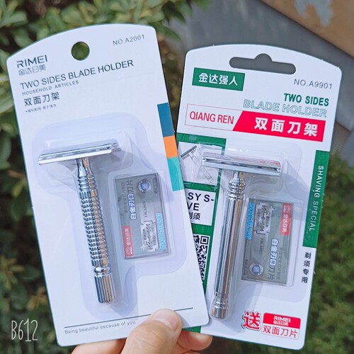 Hot selling strongman A9901 Japanese and American A2001 knife holder manual razor holder stainless steel razor factory price wholesale