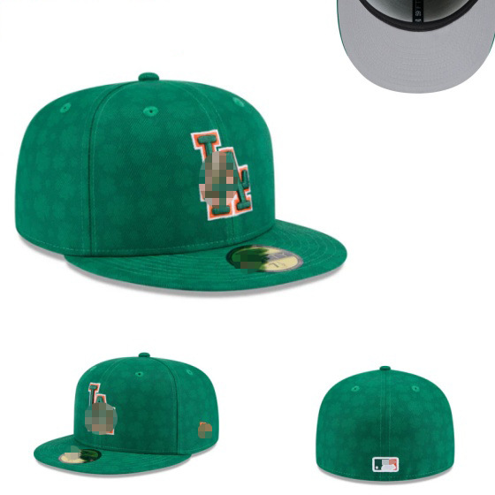 Transfronterizo 2024 Los Ángeles Dodge Grand Valley Gorra de béisbol ganadora plana Sombrero de ala plana no ajustable completamente cerrado