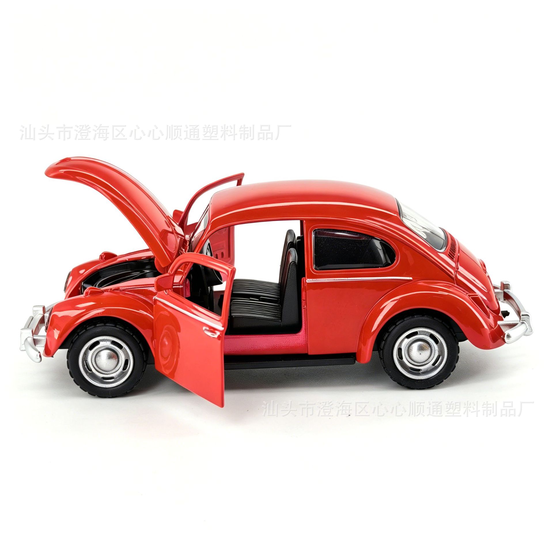 Return fuerza a granel aleación modelo de coche puerta abierta coche de juguete para niños niño decoración de pastel al por mayor