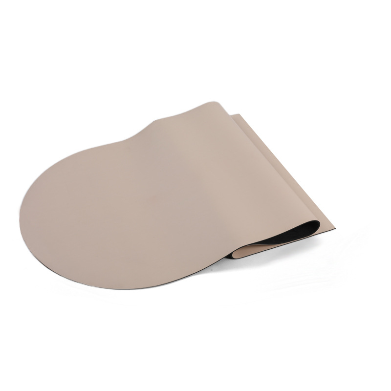 Estera de yoga ovalada de PU arqueada Estera de yoga de goma Estera de yoga antideslizante profesional Estera de fitness Fábrica de fuente personalizada