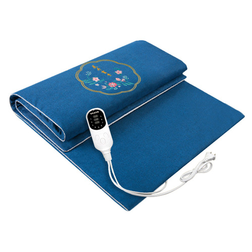 Moxibustion blanket, moxibustion hot compress pad, electric heating moxa velvet cushion, embroidery household moxa grass mattress, sofa cushion wholesale