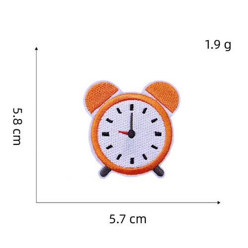 Cross-border cartoon student embroidery cloth patch study style computer embroidery creative badge decoration school bag stationery patch patch