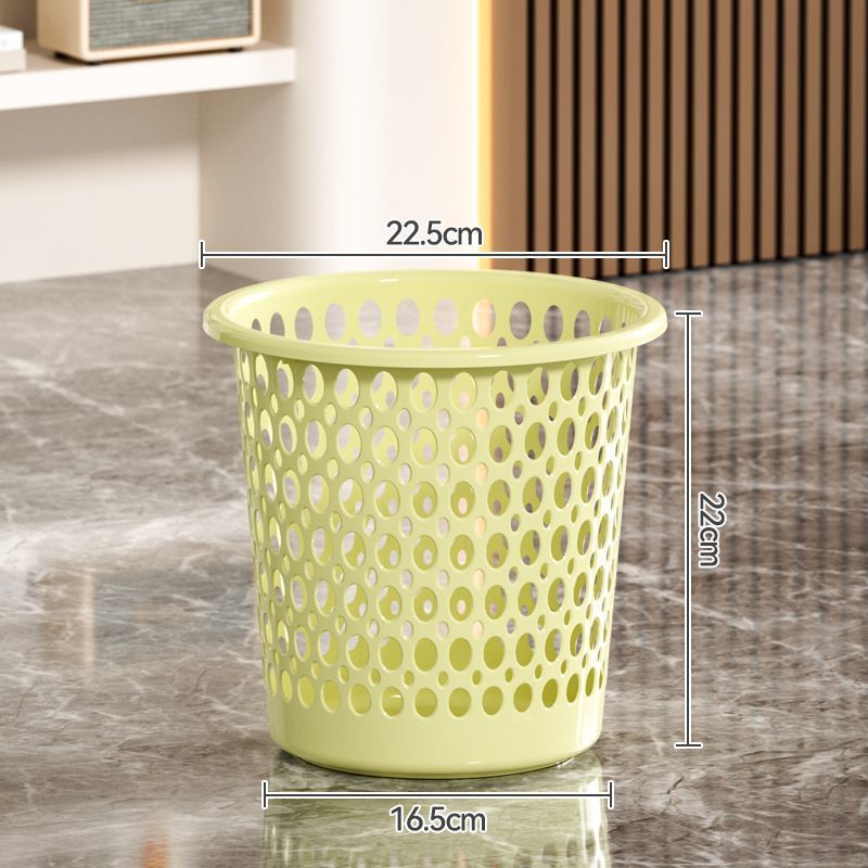 Cesta de almacenamiento hueca pequeña gran capacidad a prueba de fugas a prueba de olor canasta de papel de cocina doméstica sala de estar gruesa basura grande al por mayor