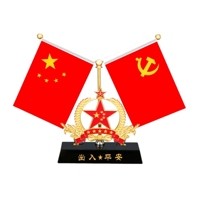 Car ornaments | car flag perfume desk