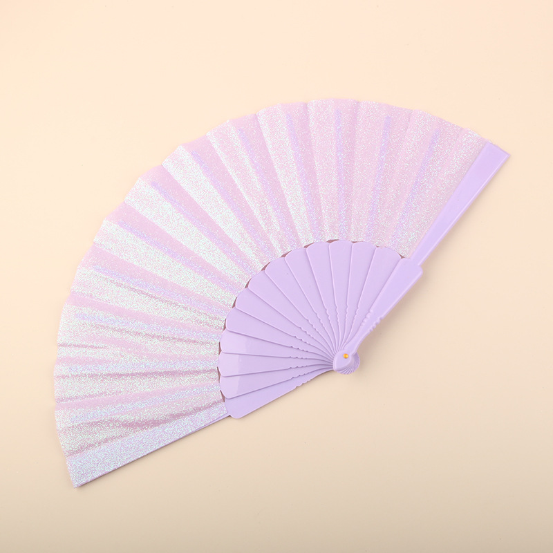 Abanico Plegable de Encaje de Plástico, Estampado, para Danza image 80