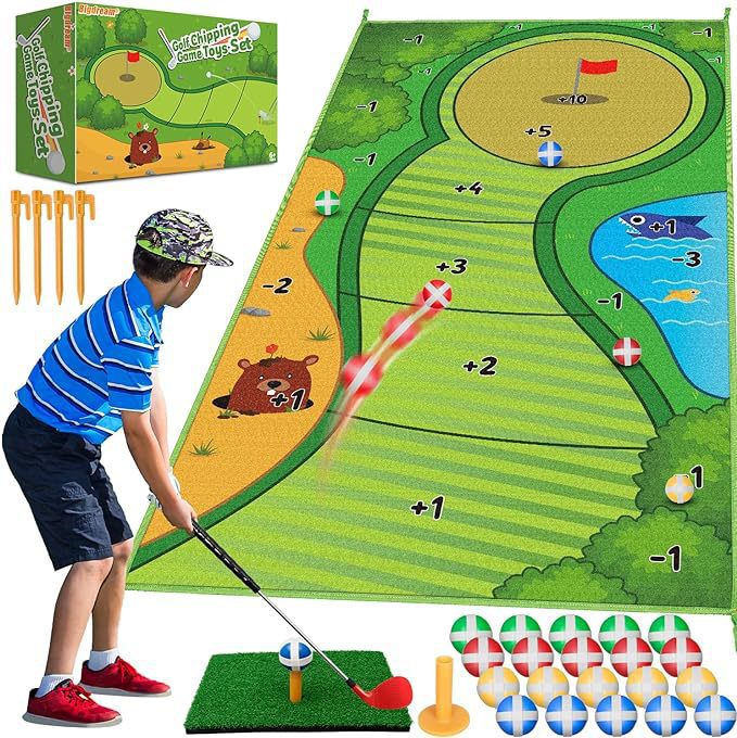 TheCasualgolfgameSet ocio Golf juego golf golpeando Mat estera juego novato