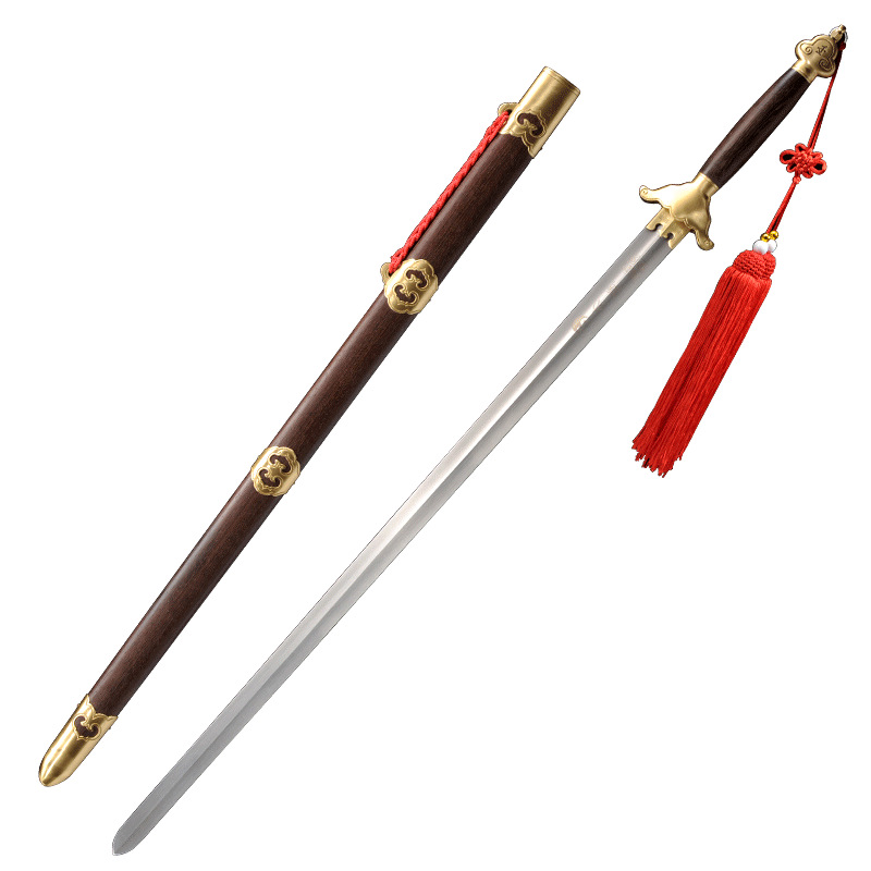 揚(yáng)武太極劍 不銹鋼太極劍 標(biāo)準(zhǔn)武術(shù)太極劍 龍泉沈廣隆寶劍 未開刃