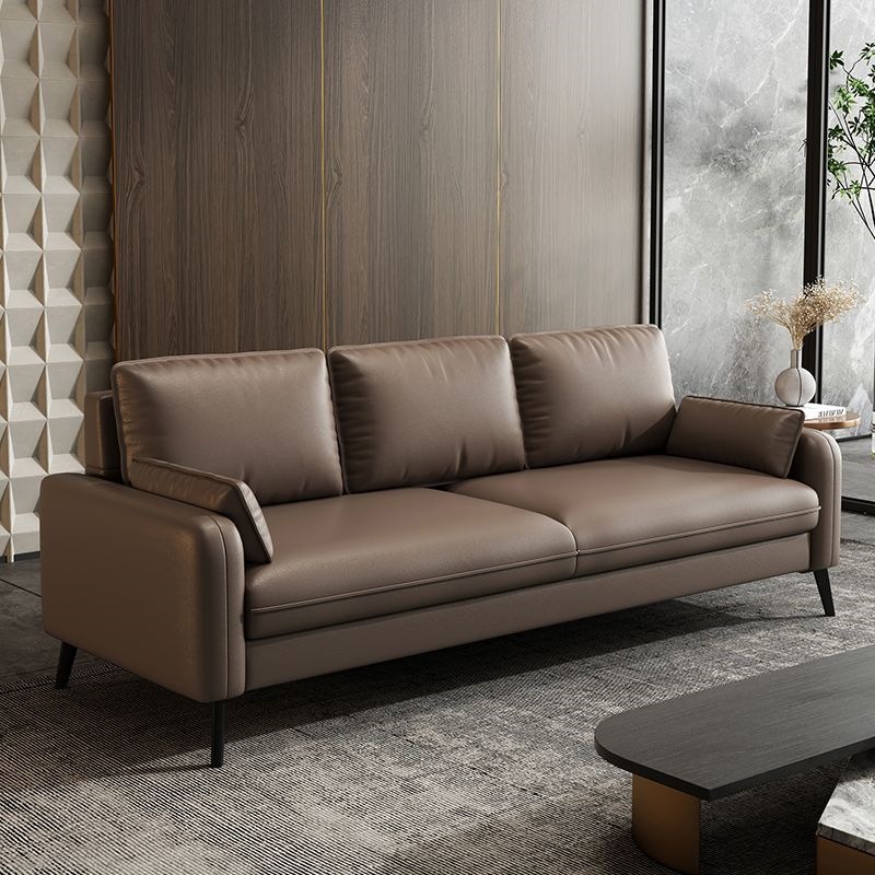 Yengil shoxlik kichik xonali sofa ikkita uchta o'rinli qabul sofa