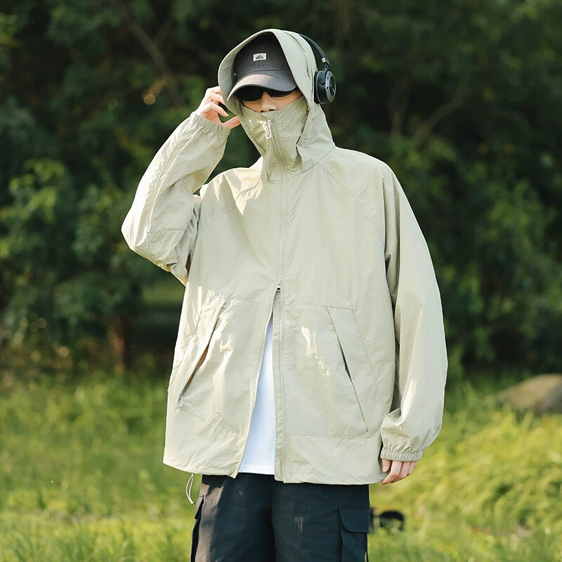 Fei Yousen солнцезащитная одежда для мужчин и женщин, дышащая одежда для защиты от УФ-лучей для пар, высококачественная черная одежда