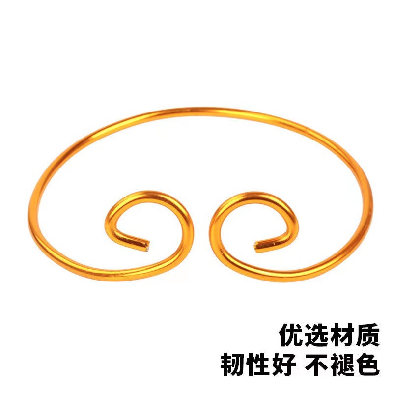 孙悟空铜紧箍咒头箍合金紧箍咒金刚圈发箍玩具金箍棒儿童演出道具-阿里巴巴