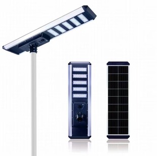 Cross-border MPPT solar garden light outdoor project super bright waterproof light pole 6-18V aluminum shell solar light
