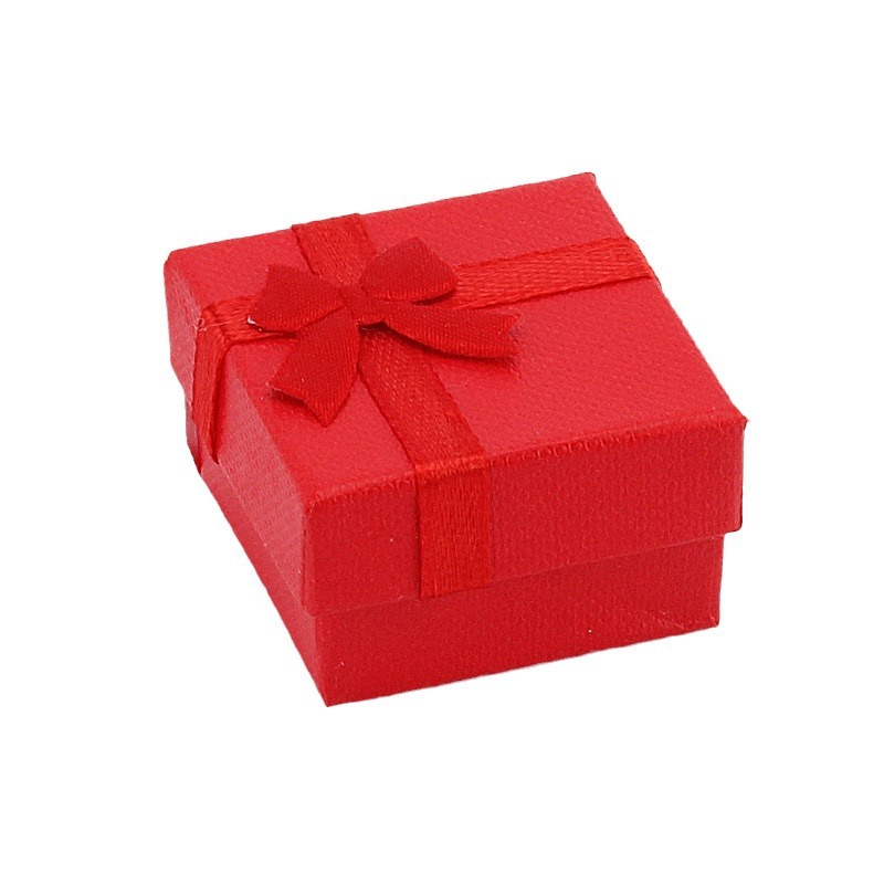 Serie de papel de color de nube al por mayor de varios tamaños de collar, pendientes, caja de anillo, caja de embalaje de joyería de elevación de punto de fábrica