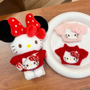 ���H���¡��ɐ�HelloKitty�t����ɫë���m��10-14cm������������