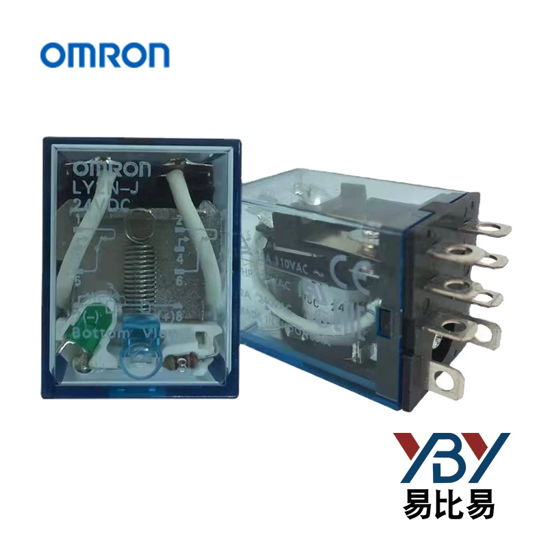 Реле Omron, DC, оригинальное, 220V и 24V, повышенной мощности