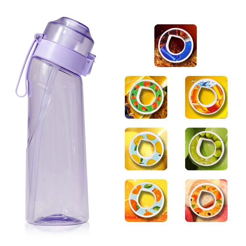 TRITAN flavored water cup fruit modified playful water cup high temperature resistant scented cup scented water bottle flavored pod ring