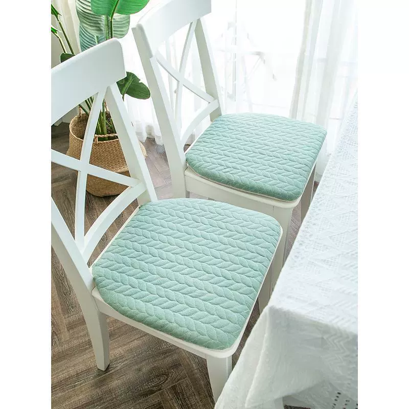 Четырехсезонная подушка для обеденного стула, простая скандинавская подушка для дома, подушка для стула, офисная утолщенная подушка для Zhe Lingyue
