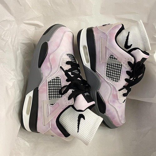 spring Korean version ins versatile Caiyun dad shoes Chic casual Hong Kong style air cushion men's and women's sports running shoes