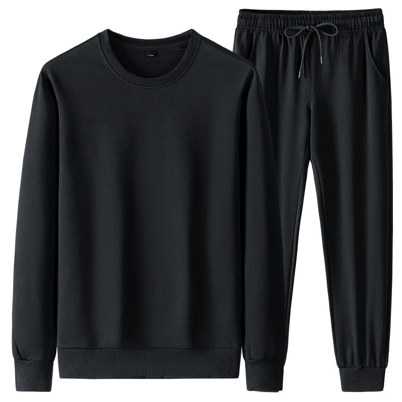 2025 primavera chaqueta deportiva para hombres guapo chaqueta deportiva de moda moda de moda de cuello redondo casual dos piezas