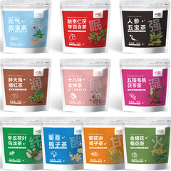 三角バッグ中国ミルクティーバッグ健康香り茶特別な活力ホットティーバッグ五本指桃ポリア茶スポット卸売