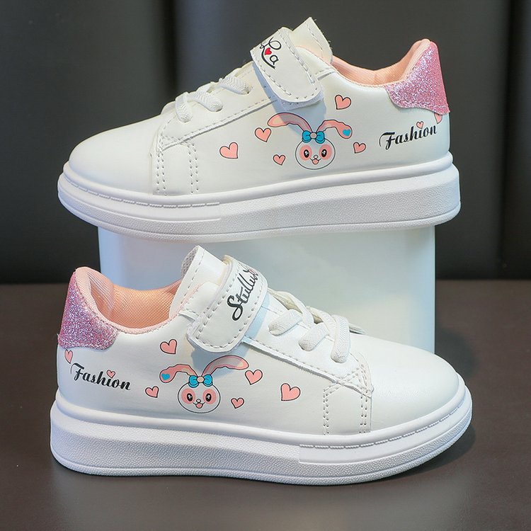 Kids' Platform Sneakers - Non-Slip Thick Sole Shoes For Girls & Boys, Lightweight Casual Shoes (Purple/Pink, Sizes 26-37)_voghion.com