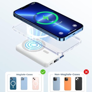 Large capacity strong magnetic portable wireless charger wireless charging and container manufacturer in Hui